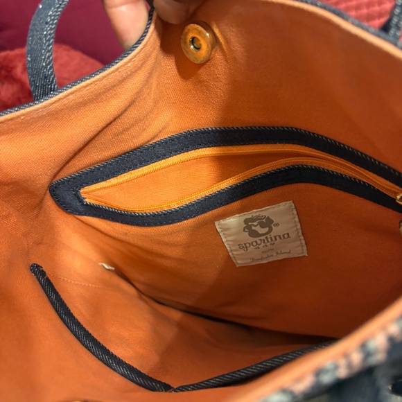 Spartina 449 Large Unsinkable Mermaid Bag & Crossbody Bag - Picture 11 of 12